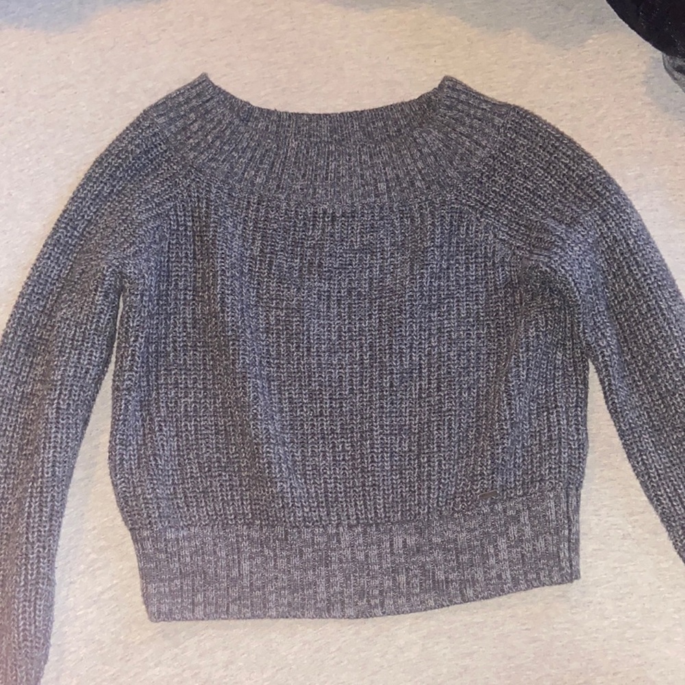 Hollister cropped sweater